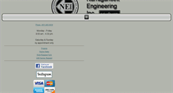 Desktop Screenshot of nei-cds.com